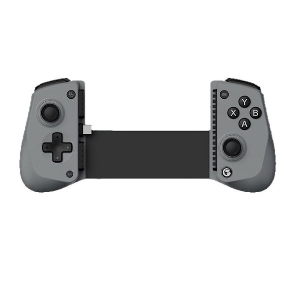 Svart Trådlös Bluetooth-handkontroll med Type-C, Kompatibel med PS4, iOS, Android, Switch och PC