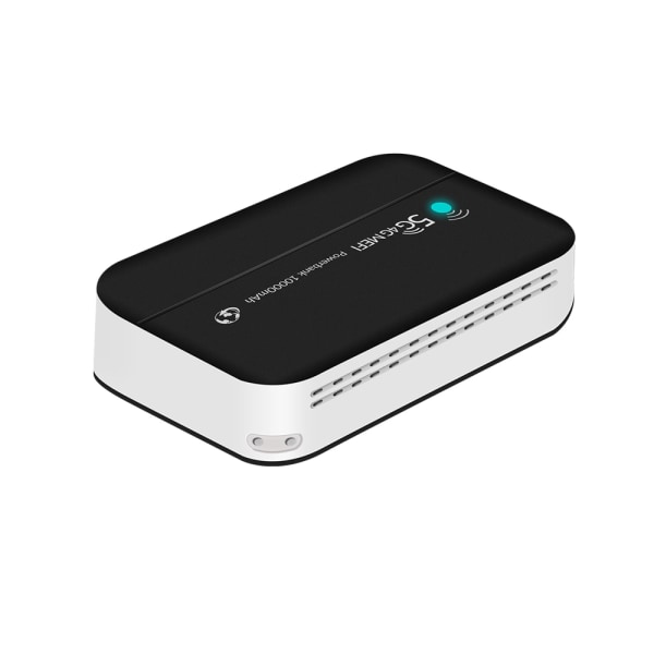 4G LTE mobil router WIFI Hotspot Portable 10000mAh Power Bank med Type-C USB,,