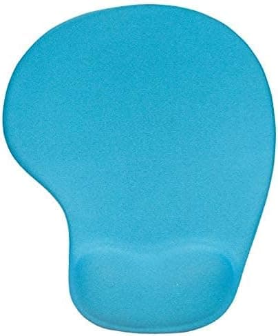 Kontormatte med gel-håndleddsstøtte - Ergonomisk spillmusematte med håndleddsstøtte - Design gamepad-matte gummibase for bærbar datamaskin C
