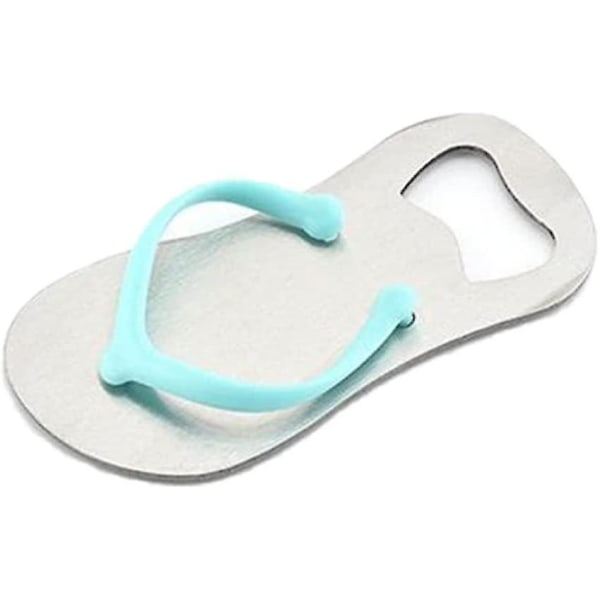 Flasköppnare Flip Flops Form Öl Flasköppnare Rostfritt stål Dryck Soada Drycker Flasköppnare Hem Kök Bar Verktyg Jul Födelsedag