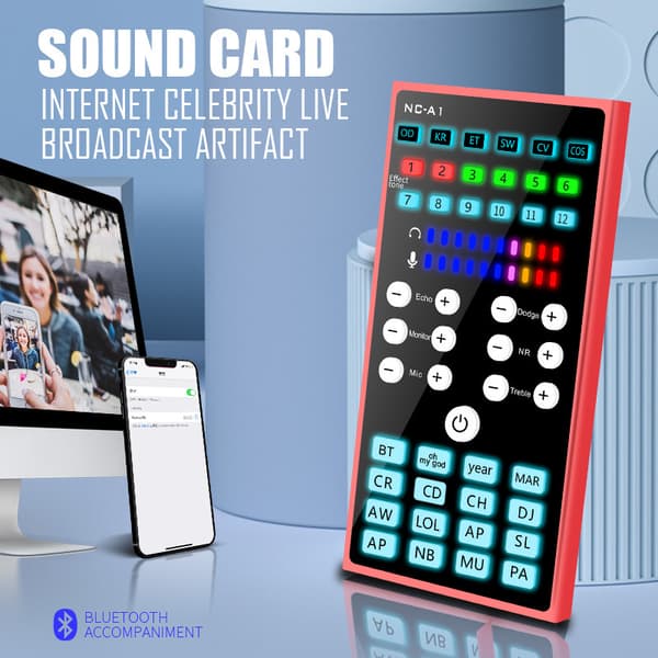 Professionel studielydkort live-udsendelse er velegnet til tuning af mobiltelefoner