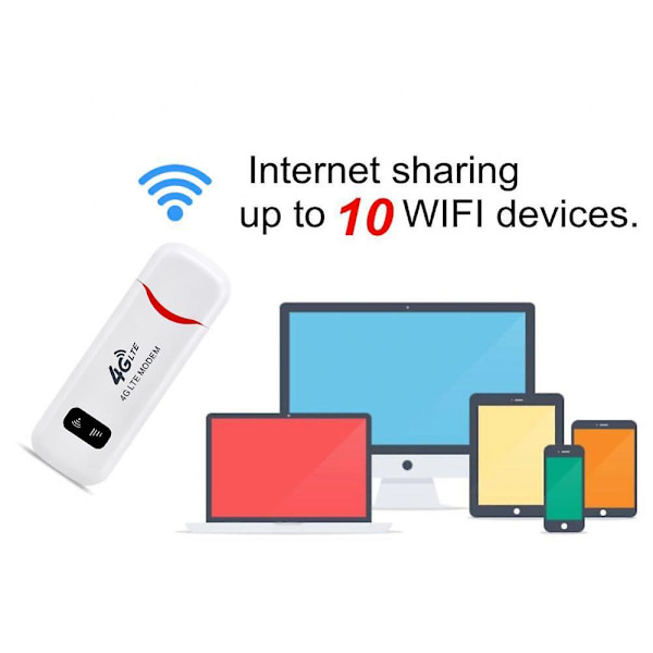 4G LTE Trådløs USB Krypteret Mobil Bredbånd 150Mbps Modem Sim Kort Trådløs Router
