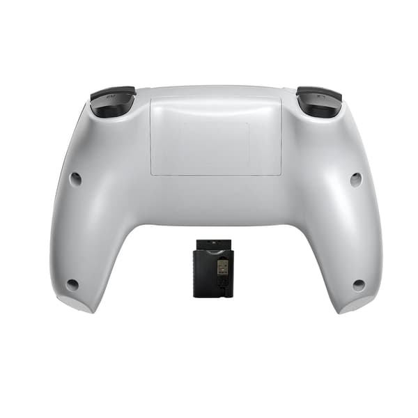 Medium Hvid 2 stk. Bluetooth Trådløse Spilcontrollere Kompatible med Nintendo Switch/Android/PC