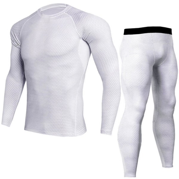 Fritidskläder for män for udendørssport, cykelkläder i två dele hurtigtorkande långärmad byxdress