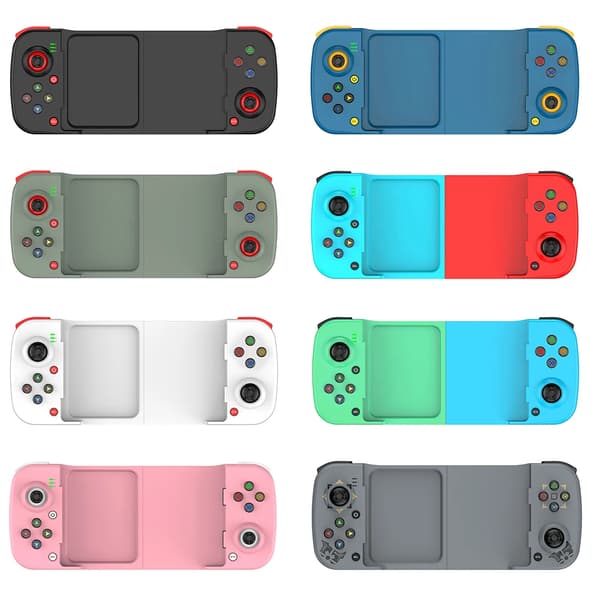 Röd Trådlös Bluetooth-spelkontroll, kompatibel med Switch-konsol, Turbo- och fångstfunktioner