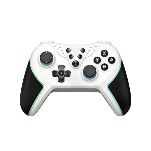 Grå 2.4G Trådløs Spilcontroller Kompatibel med PS3 Slim, Smartphone, Tablet og TV Boks