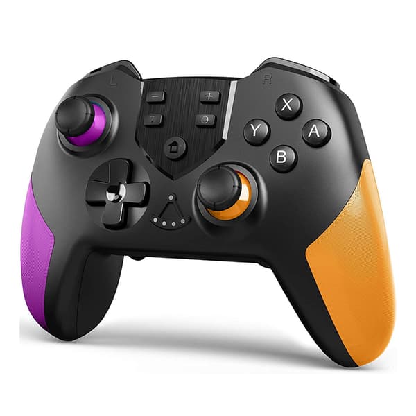 Blå trådløs Bluetooth-spilcontroller, kompatibel med PS3 og PC, gamepad-joysticktilbehør