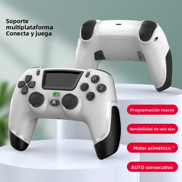 Punainen Q103 Bluetooth langaton peliohjain, yhteensopiva Switch-tyylin, PS3:n, iOS:n, Androidin ja PC:n kanssa