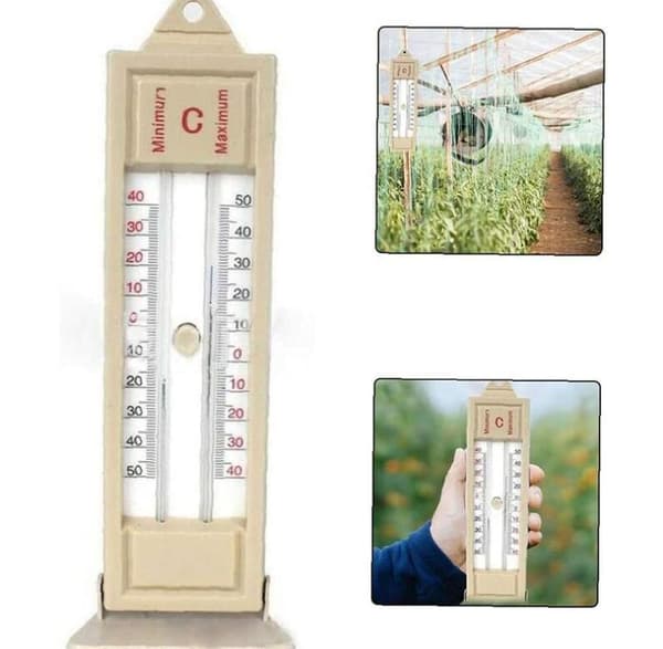 En Del Trädgård Växthus Termometer Utomhusplantering Max Min Digital Termometer Växt Inomhus Utomhus Arbetsplats, Utomhustermometer-230