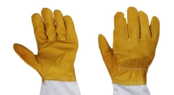 Biodlingshandskar Långärmad Biodlare Skyddshandskar Elastiska Handskar Biodlingstillbehör 1 Par B