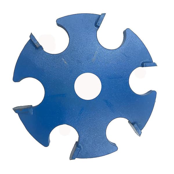 Träbearbetningsspatel 6-tands spade Skulptering Carving Fräs tillbehör