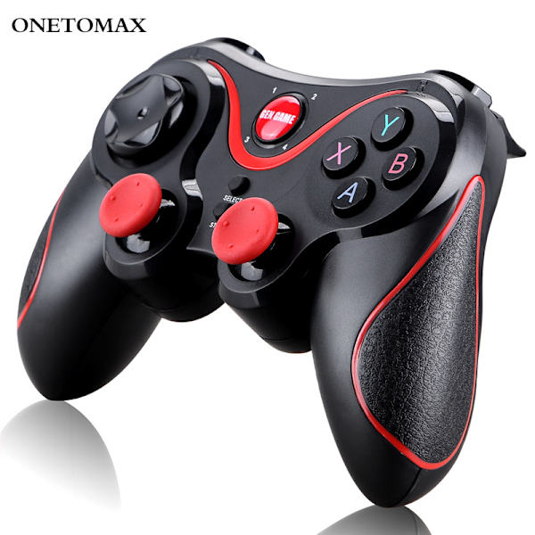 Sort Z01X Trådløs Spilcontroller Kompatibel med Switch, PC, Android og iOS, Gyro, Turbo