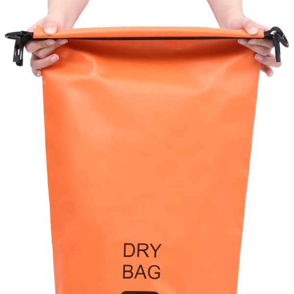 Vattentät packpåse orange 20 L PVC