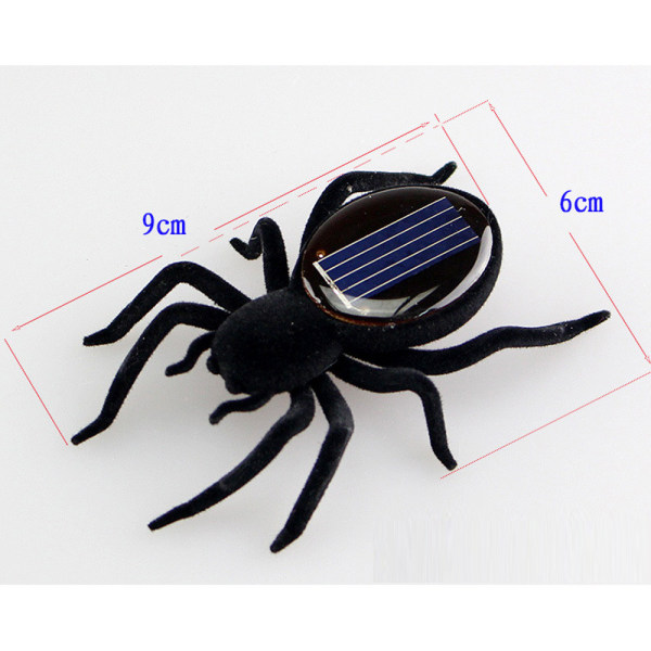 Koulutuksellinen aurinkoenergialla toimiva hämähäkkirobottilelu aurinkoenergialla toimiva lelulahja
