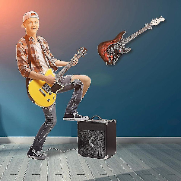 Gitarrväggfäste Premium Kvalitet Akryl Gitarrfäste Med Skruvar, Repfri Gitarrvägg Hängare