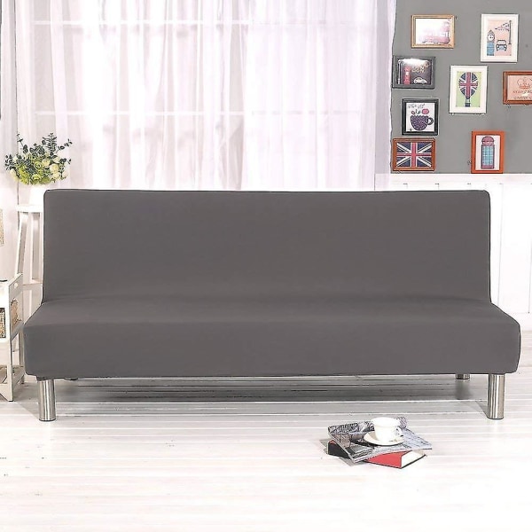 Sofaovertrekk uten armlener, elastisk sofaovertrekk for sovesofa