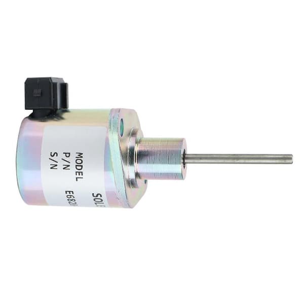 12 V moottorin pysäytyssolenoidi E6820-60011 Mechron RX -traktorille