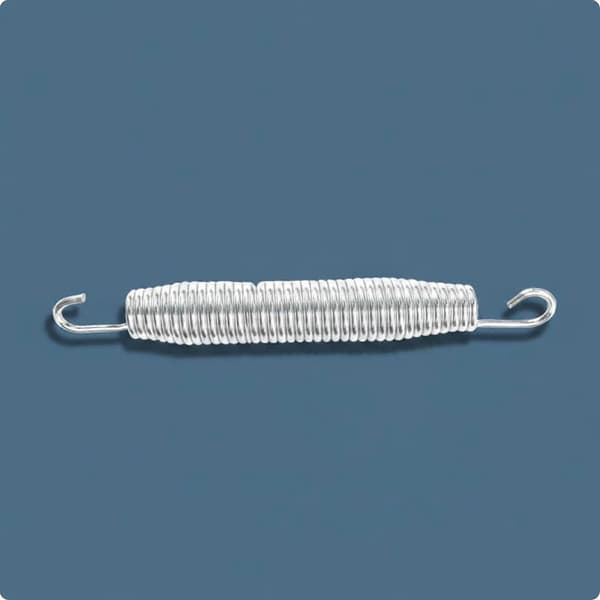 10 delar ersättningsfjäder för studsmatta, galvaniserat stål, reparation av studsmatta 17.8CM Waist Drum