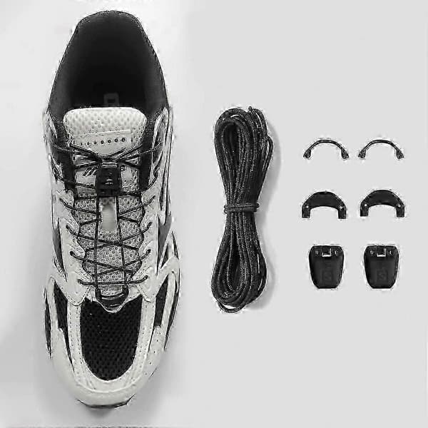 Salomon Quicklace erstatningslisser for løpesko Black M