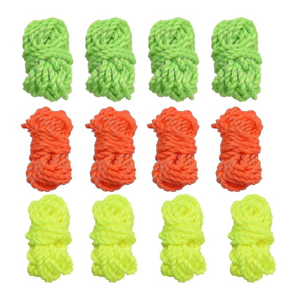 Yoyo-strenge 1m 10-strenget udskiftning Yo-yo-strenge til responsiv og ikke-responsiv Yoyo-bold 12 pack of 10 strands