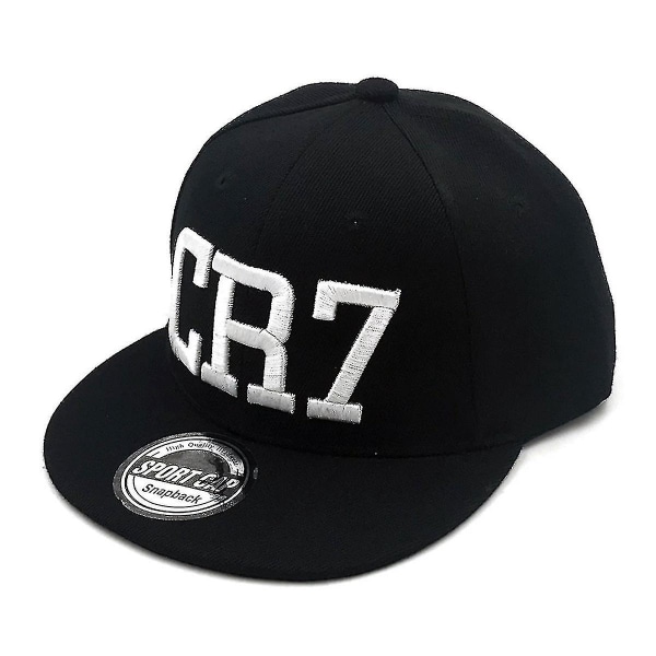 Brodert Cr7 Baseball Cap Komfortabel Snapback Justerbar Sports Hat