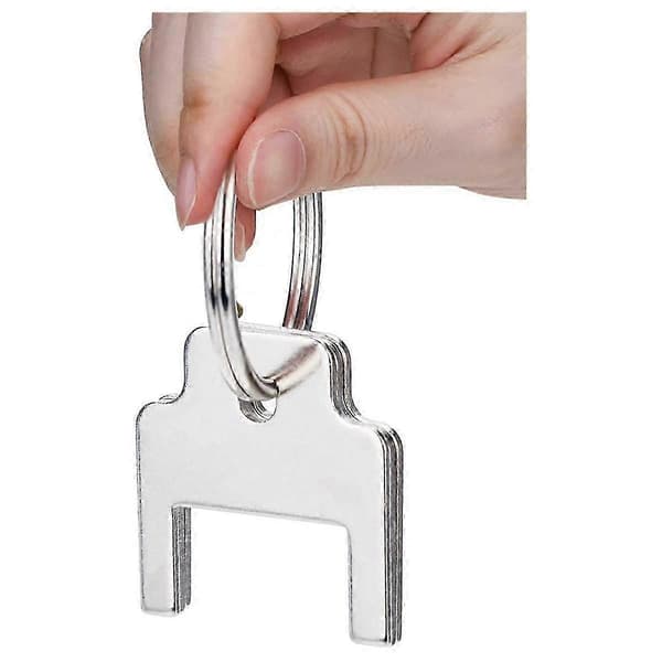 770301 Papirhåndklædedispenser Nøgle til Universelle Dispensere, 5-pak Silver