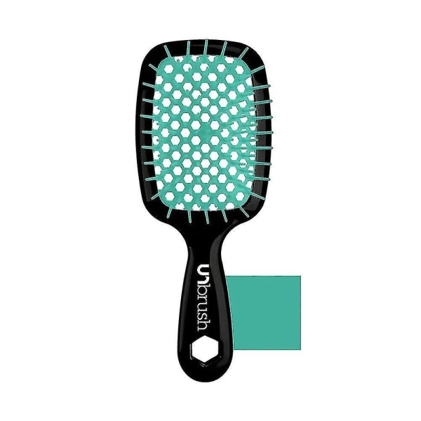 Fhi Heat Unbrush Wet & Dry Vented Detangling Hair Brush Green