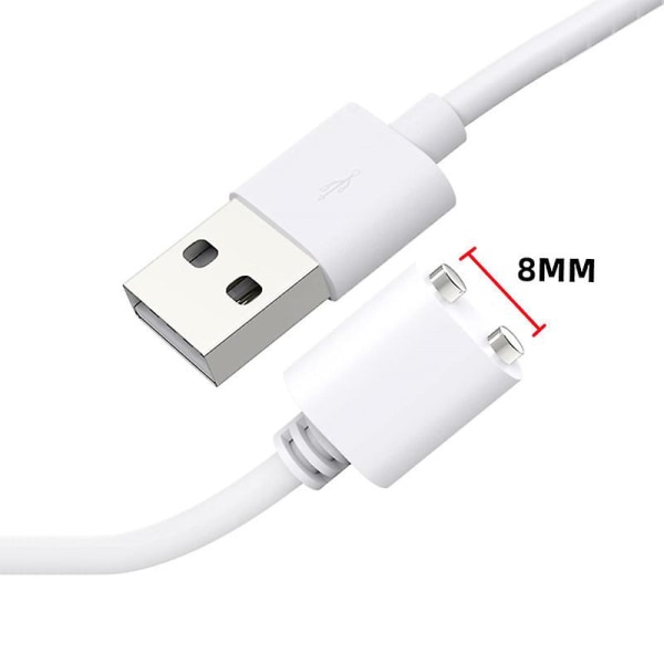 Magnetisk USB Dc-laddarkabel, byte av laddningssladd-(10 mm-0,39 tum/8 mm-0,31 tum