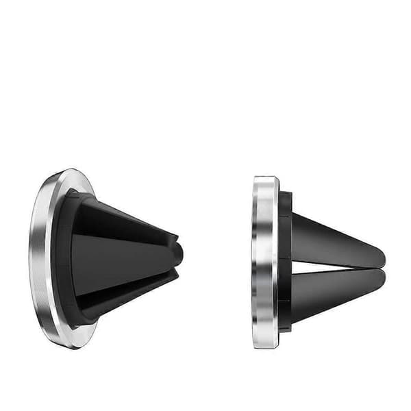 Universell Bilhållare Aluminium 2-pack, Silver
