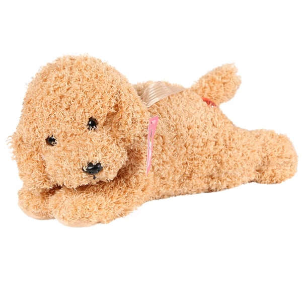 Plys Teddy Dog Doll Sød Simulation Stoppet Hvalp Dog Doll Legetøj Gave