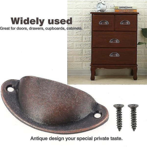 Stål Cargo Anker Feste Overflatemontering Flush Mount Clip Høy Styrke~5107 Red bronze