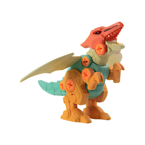 Ta isär dinosaurie leksaker för barn dinosaurie byggnad med skruvmejslar DIY leksak konstruktion set pussel byggnad leksak dinosaurier för barn pojkar flickor