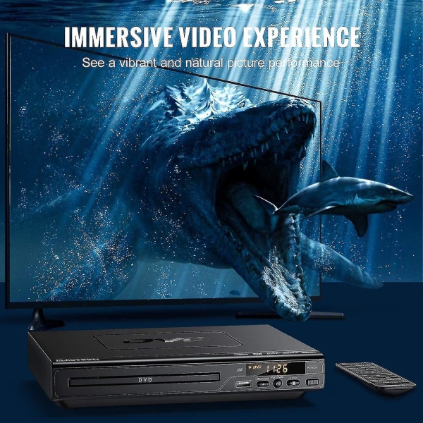 DVD-soittimet televisioon, Blue Ray DVD-soitin kaukosäätimellä, HDMI-kaapeli (sisältää puhdistusliinan) Wigslar