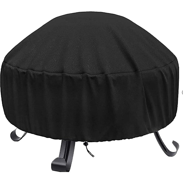 Robust 420D Oxford stof cirkulær ildstedsdæksel 85 * 40cm (diameter * højde)