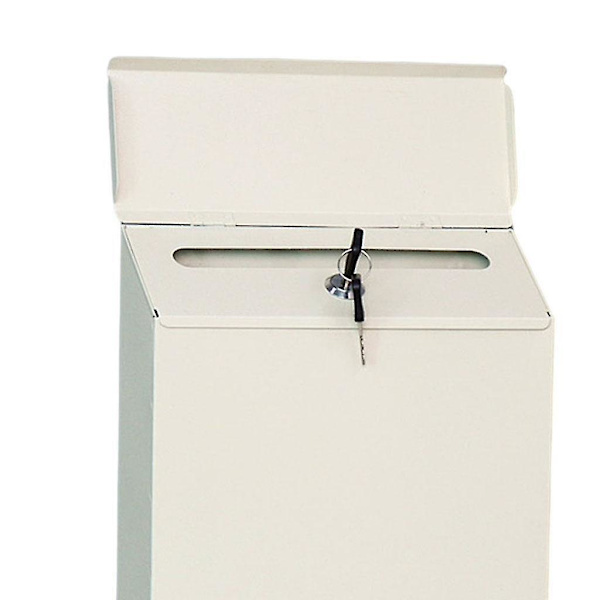 Brevlåda Lås Väggfäste Recension Drop Box Payment Bracket Brevlåda Beige