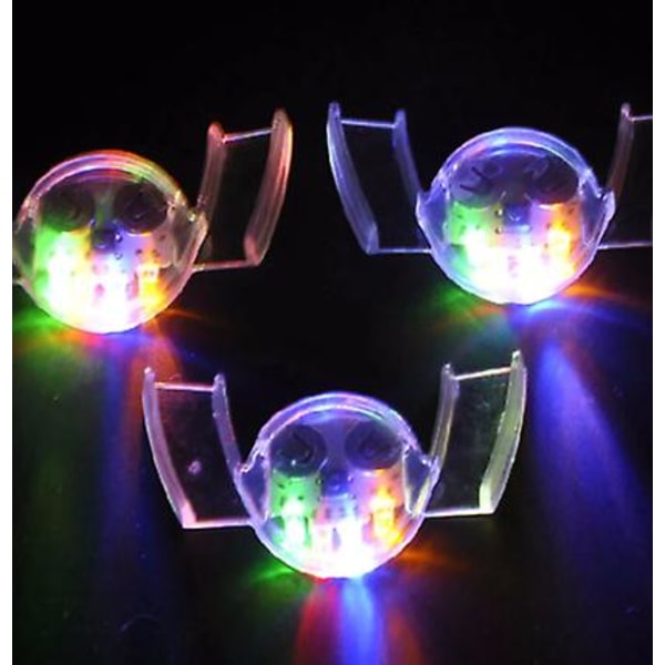 Glow Tooth Funny LED Light Barn för Barn Ljus-up Leksaker Blinkande Flash Brace Munskydd Bit Glow Party Tillbehör