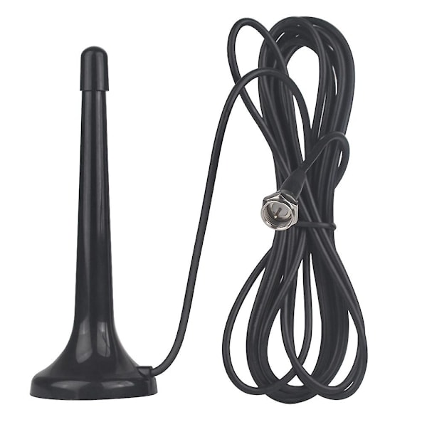Radioantenne for HiFi-system innendørs, Ancable FM innendørs radioantenne for tuner stereo forsterker hjemmekinosystem hjemmekinosystem HiFi-mottaker W