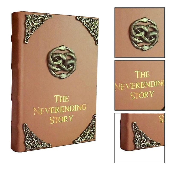 Klassiker The Neverending Story Bok baserad på 1984 filmreproduktion Samlarböcker Retro delikat roman Barn vuxenpresent