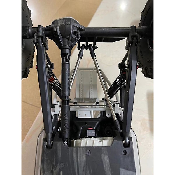 2 st metall bakre släpvagnsarm svänglänk länkstång dragstång för AXIAL RBX10 Ryft 1/10 RC Crawler uppgraderingsdelar,