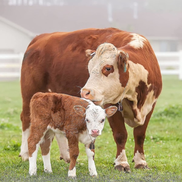 6 Piece Cow Bell, Sheep Cow Bells Pasture Bells, Copper Bells Cattle Bronze Bell, For Anti-theft Goat Animal Farm Accessories[jl]