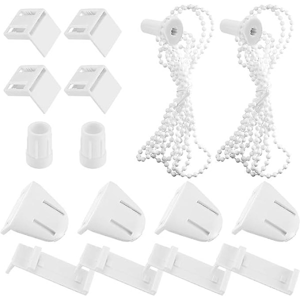 2 Sets Roller Blind Attachment, Roller Blind Fitting, 17mm Replacement Parts Clutch Chain Roller Blind Accessories, Roller Window Blind Chain Bracket