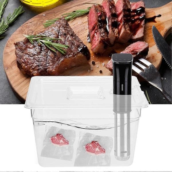 Sous Vide-behållare 11 liter med lock för precisionsmatlagning