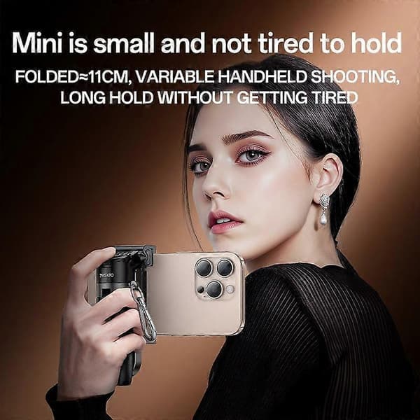 Yesido SF29 Foldbart Tripod Bluetooth Selfie Stick Black