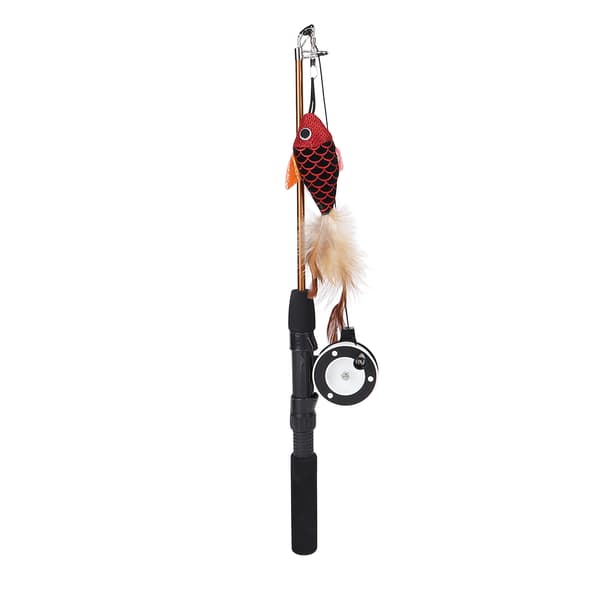 Interactive Cat Toy with Feather and Bite Resistance for Indoor Cats