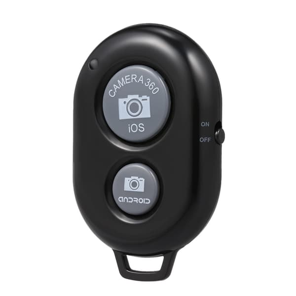 Bluetooth fjernudløser Bluetooth 3.0 selvudløser til Android 4.2.2 og iOS 6.0 og nyere controller black