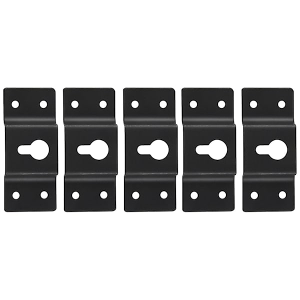 Diy Audio Sound Box Højttaler Vægmontering Jern Krog Hanger Plade 5stk