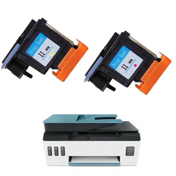 Print For Hoved Udskiftning Til Hp 11 70 100 Printhoved C4810a C4811a C4812a C4813 C4811a cyan