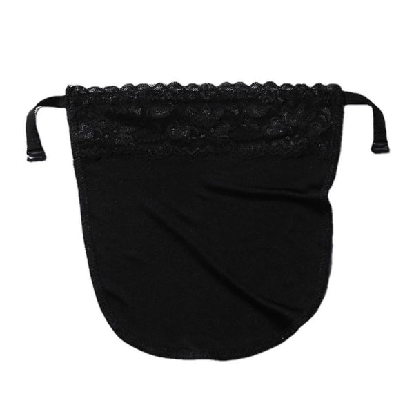 Pitsiliivit peittävä kangas saumaton putki toppi altistumista estävä artefaktien halkeamissuoja naisille Black