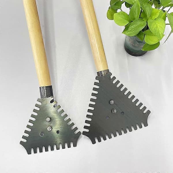 Isskovl - Vendbart tresidet blad fjerner is og sne fra vinterstier C Ice scraper 1pcs