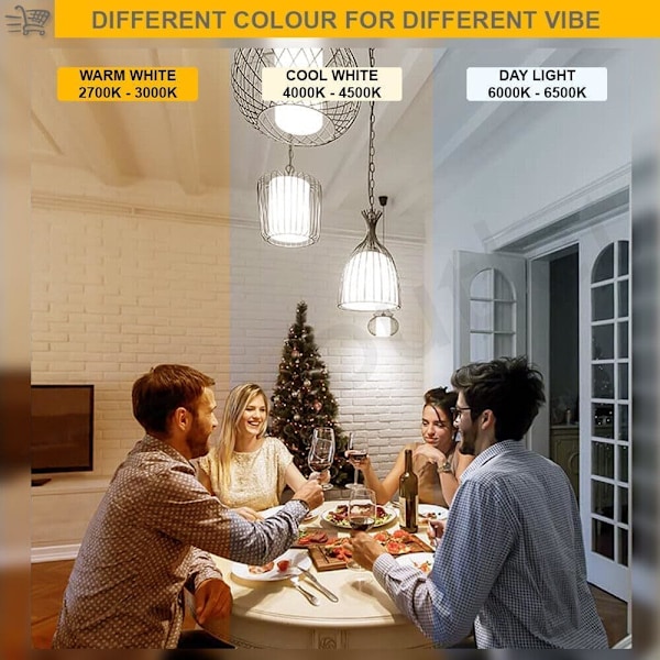 B22 Bajonett LED-lampa, Varmvit 3000K, 60W 60 Watt Ekvivalent, 8.5W B22 GLS Lampor, Glödlampor, 806 Lumen, Ej Dimbar, 4-pack